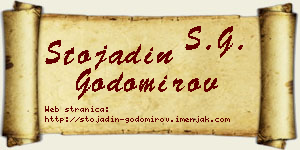 Stojadin Godomirov vizit kartica